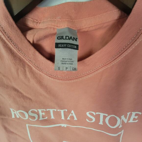 Rosetta Stone band t shirt size small pink - Picture 2 of 2